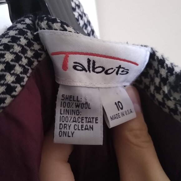 Talbots long Wool Skirt with back zipper, size 10 - Picture 13 of 15